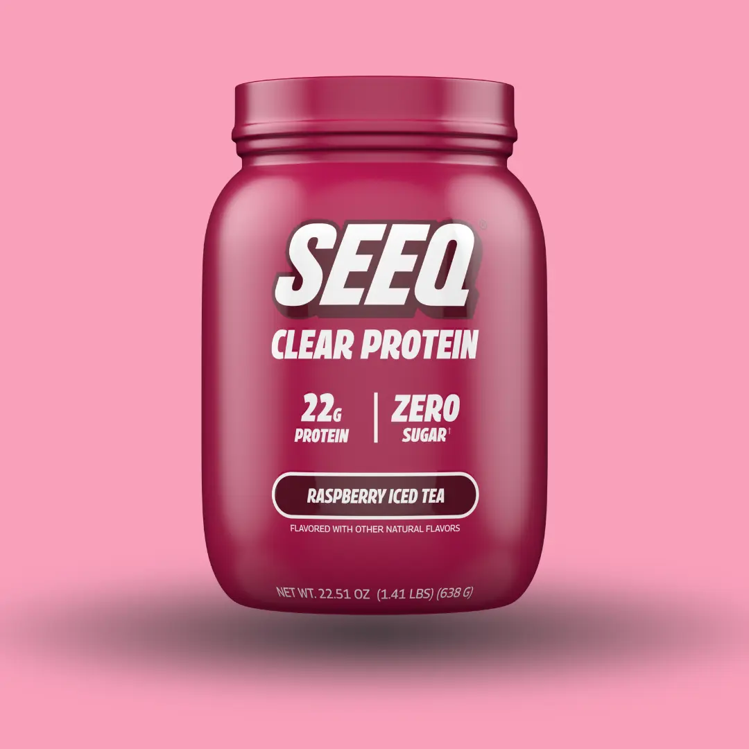 Clear Protein Raspberry Iced Tea
