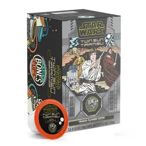 Bones Coffee Company Twin Sun Tiramisu Flavored Pods | 12ct Kcups
