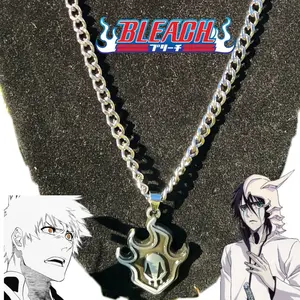 Bleach Necklace Stainless Steel Anime 5mm 20 inch Chain