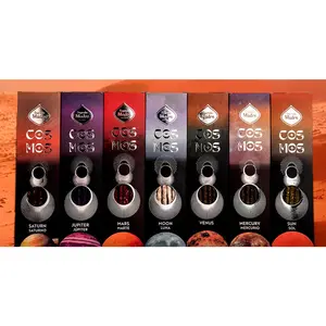 Cosmos Incense - 7 Cosmic Incenses with Unique Planetary Energies and Aromas for Harmonizing Body Mind and Soul Eco-Friendly Fruit Biomass Base