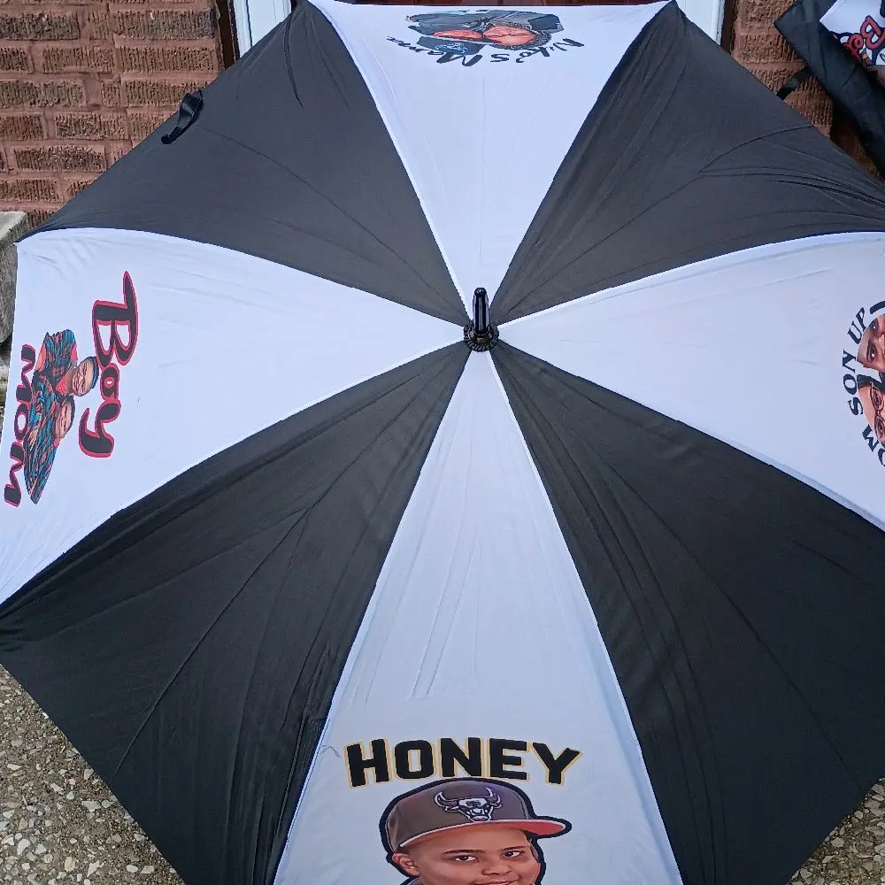 Custom Personalized Umbrella with Waterproof Fabric & Wind-Resistant Frame Compact Lightweight Perfect for Gifting