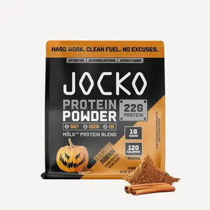 JOCKO MÖLK® Whey Protein Powder — Time-Release Blend with Probiotics & Digestive Enzymes