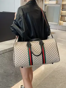 17.32x9.44x10.62 Inch Travel Tote Bag, Multi-Functional Commuter Handbag, Large Capacity Luggage Storage Bag, Lightweight Student Duffel Bag