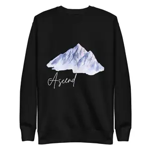 Ascend Outdoor Crewneck – Motivational Mountain Sweatshirt