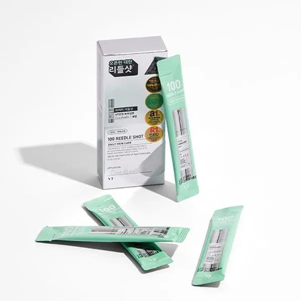 [Official VT Cosmetics Partner] VT 100 REEDLE SHOT (2ml*10ea) - Radiant Skin, Refining, Repair