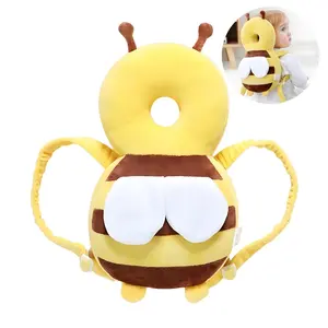 Baby Backpack for Protection – Adjustable Straps, Lightweight, Anti Fall Protection for Crawling, Walking & First Steps - Indoor & Outdoor - Bee