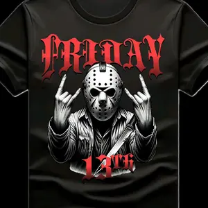 Jason Friday 13th DTF Transfer | Ready to Press Tshirt Transfers