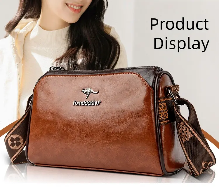Everyday Carry Crossbody Bag - Women’s Fashion Shoulder Purse with Adjustable Strap & Durable Build ﻿