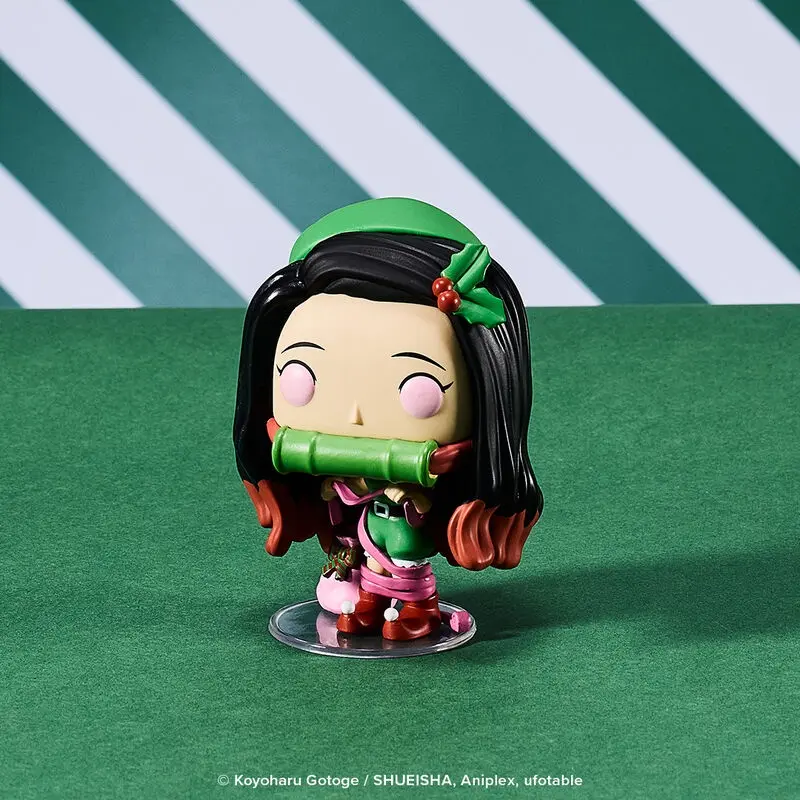 Demon Slayer: Kimetsu No Yaiba Nezuko Kamado Holiday Funko Pop! Vinyl Figure #2033