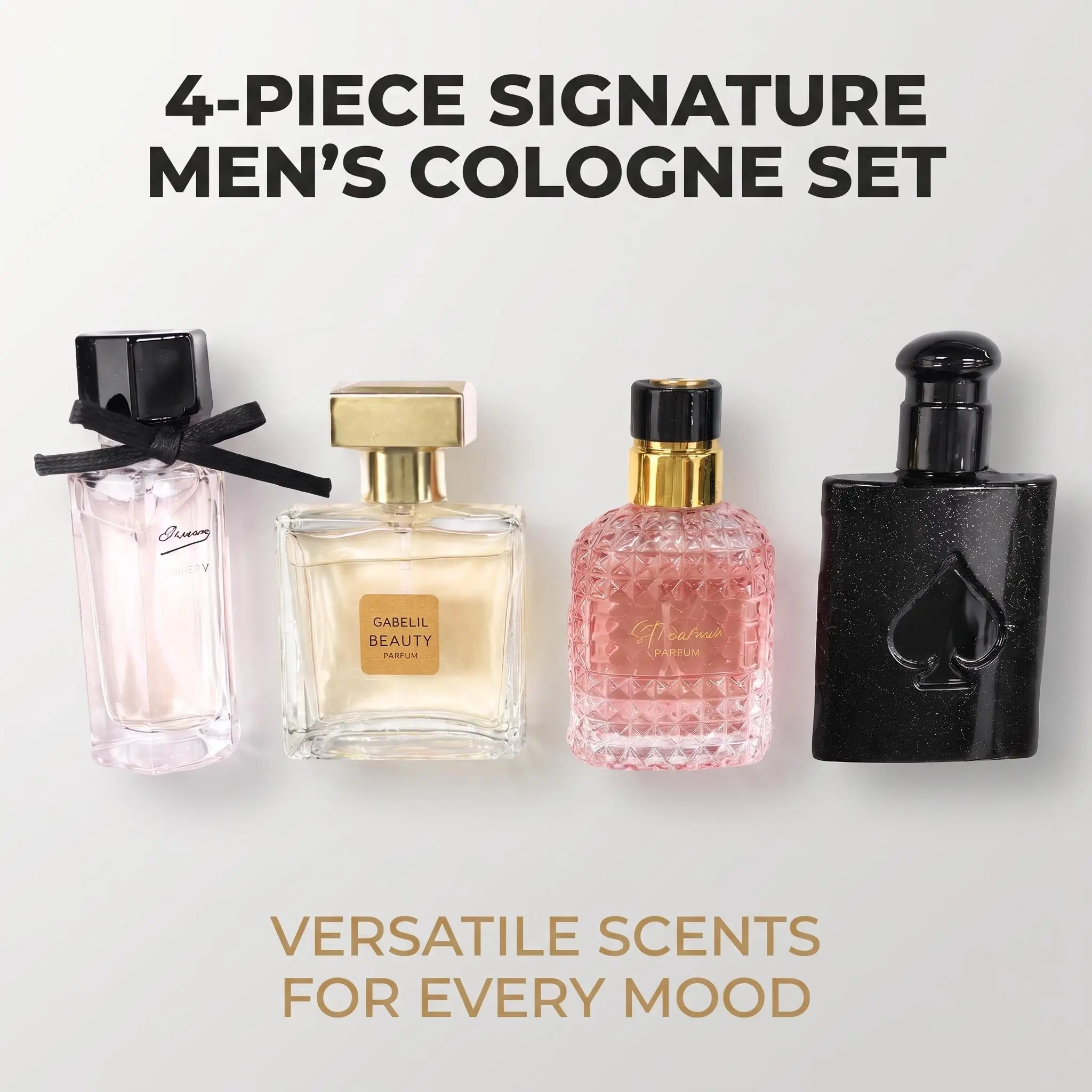 Black Spade Masculine Men Cologne, 24H Long Lasting Woody Designer Dupe Fragrance, All Occasion Daily Date Office Scent Bottle, Premium Affordable Men Perfume, Perfect Holiday Birthday Gift for Him