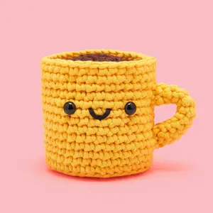 Coffee Mug Crochet Kit