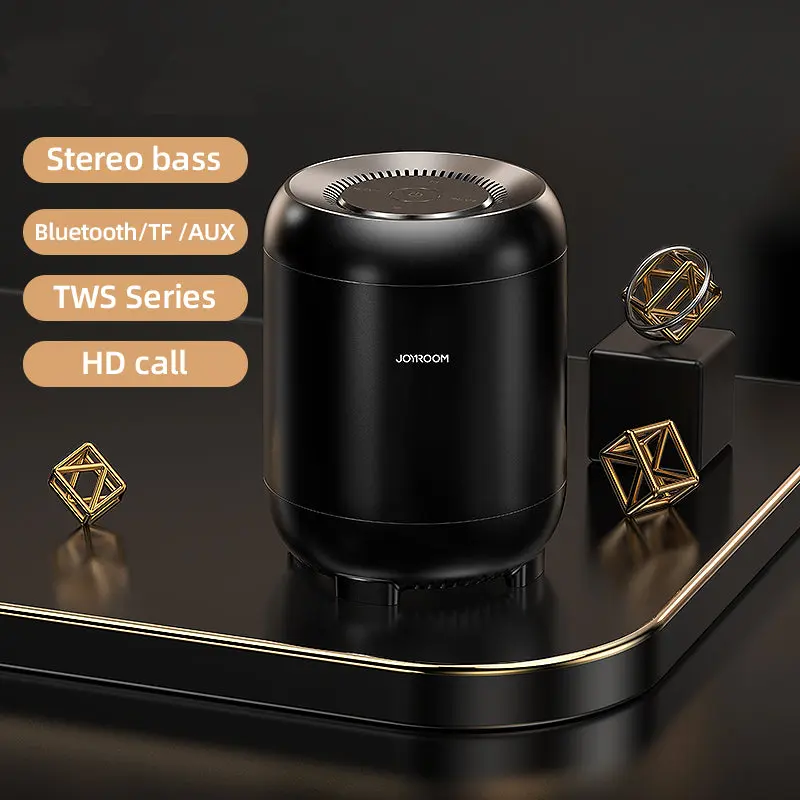 3D Ring Audio Wireless Rechargeable Bluetooth Speaker - Portable, for Home & Outdoor Use, Wireless Rechargeable Speaker