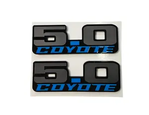 Mustang Fox Body 5.0 Coyote Emblem (Pair)