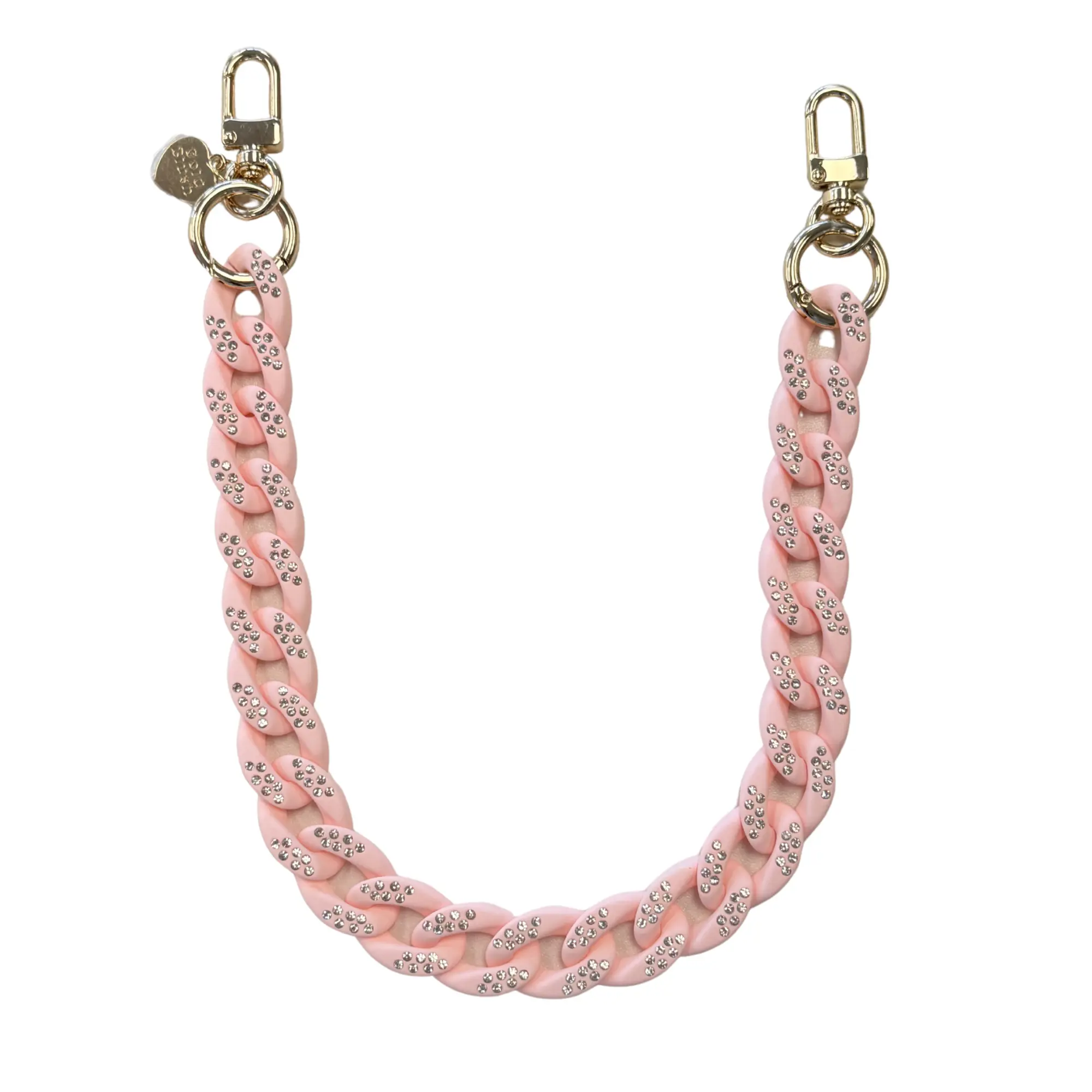 Matte Light Pink Crystal Luxe