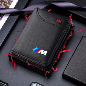 Elegant Car Wallet Lightweight Wallet Card Case For BMW M Performance F20 F40 F22 F30 E90 F32 F06 F07 F46 E60 M5 Styling Accessories