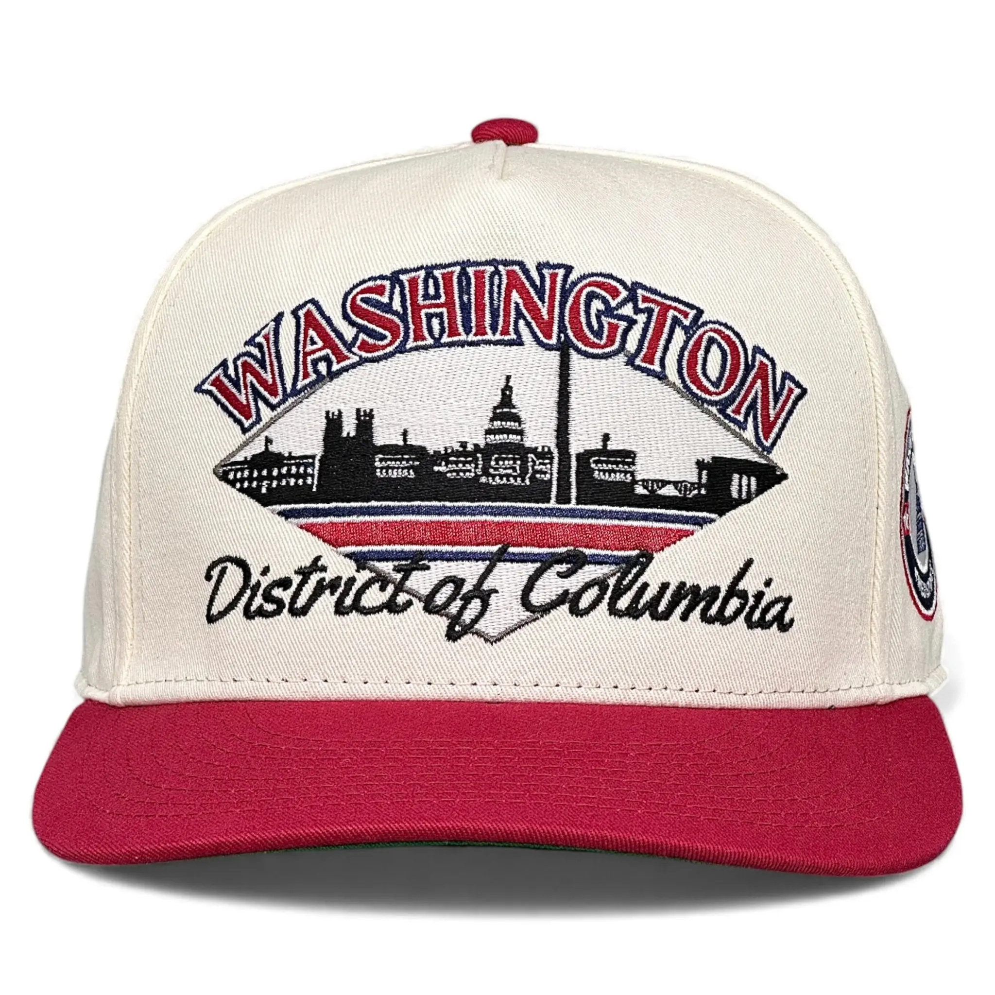 Washington D.C. Snapback - The Ovechkin (Cream/Red)