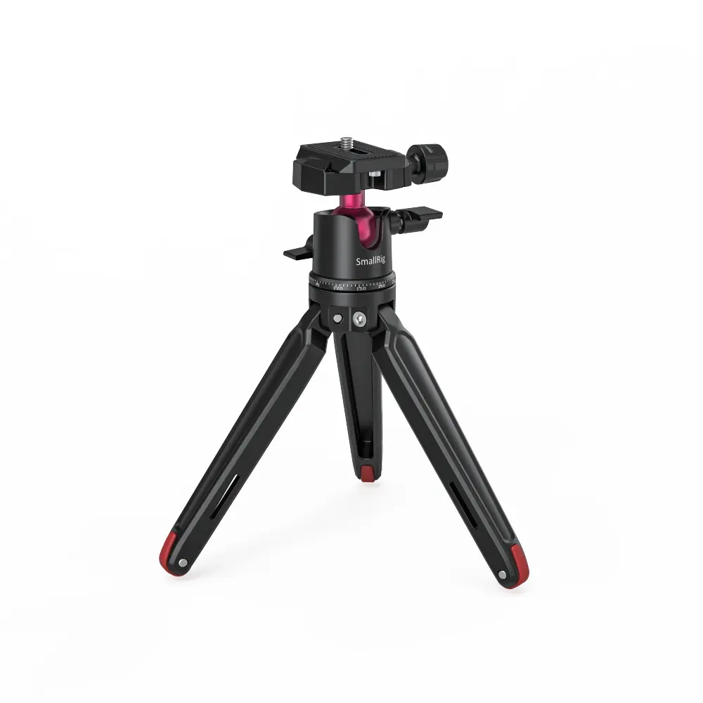 SmallRig Mini Desktop Tripod with Arca-Swiss Clamps, Ball Head, Compatible with Digital Camera, Smartphone, Cell Phone Tripod, Mobile Phone Camera Stabilizer & Monopod