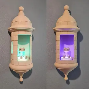 【Sound Lamp】 BORILUME Coquí Wall Lamp With LED Light For Puerto Rican Bedroom Office Decor sound lamp