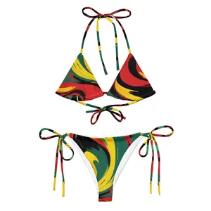 Latina Fashion- Latina Rocks Rasta String-Bikini