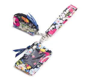 Vera Bradley Dual Pouch Wide Wristlet