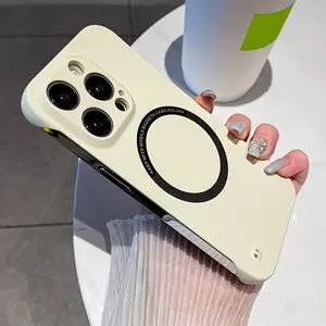 Phone Case - The Borderless Series for Iphone 17/16/15/14/13/Plus/Pro/Pro Max iPhone Air Features a Luxurious Ultra-Thin Design And Is Compatible with Wireless Charging