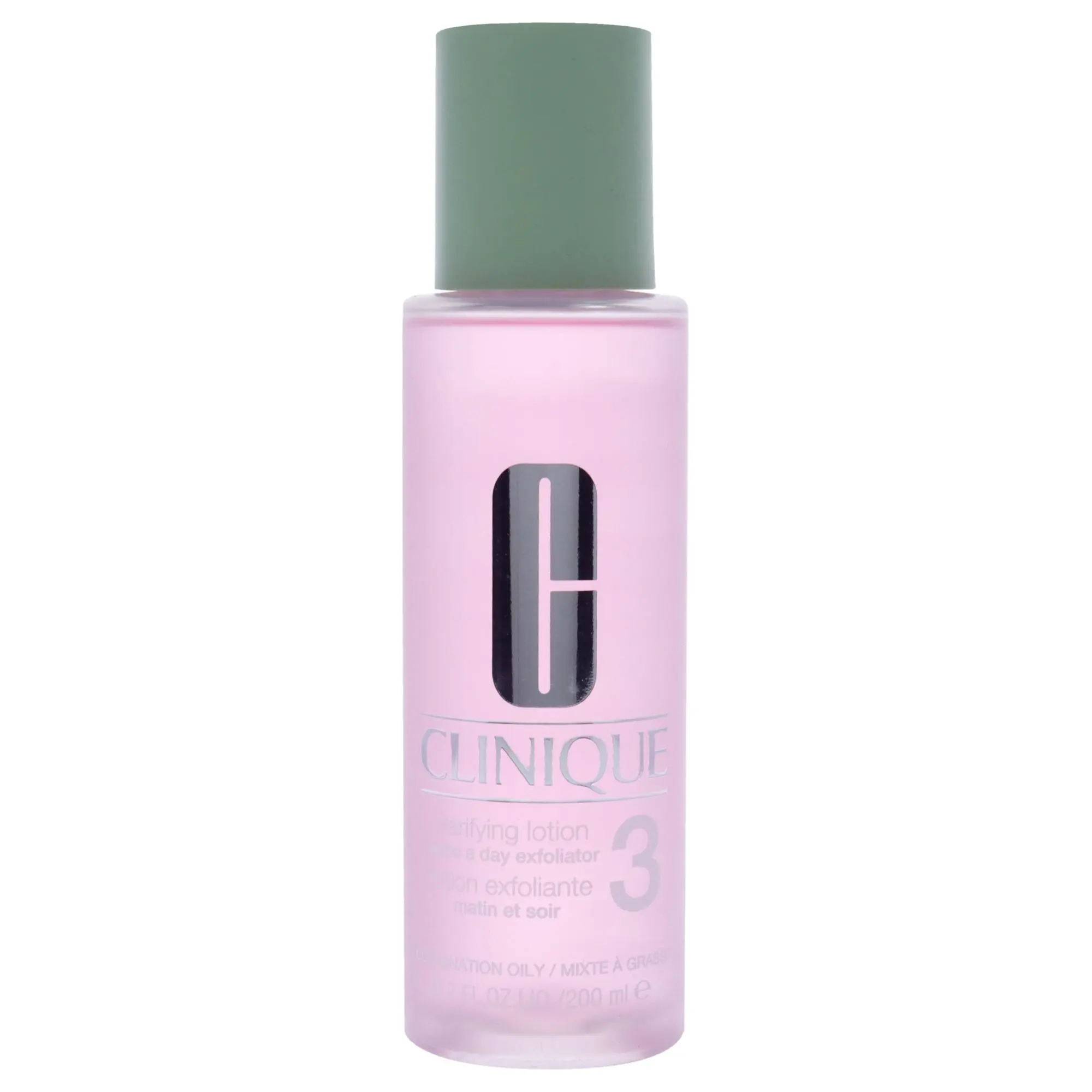 Clinique Clarifying Lotion 3 - Unisex Daily Oil Control Lotion for Combination Oily Skin, Practical 6.7 fl oz Bottle