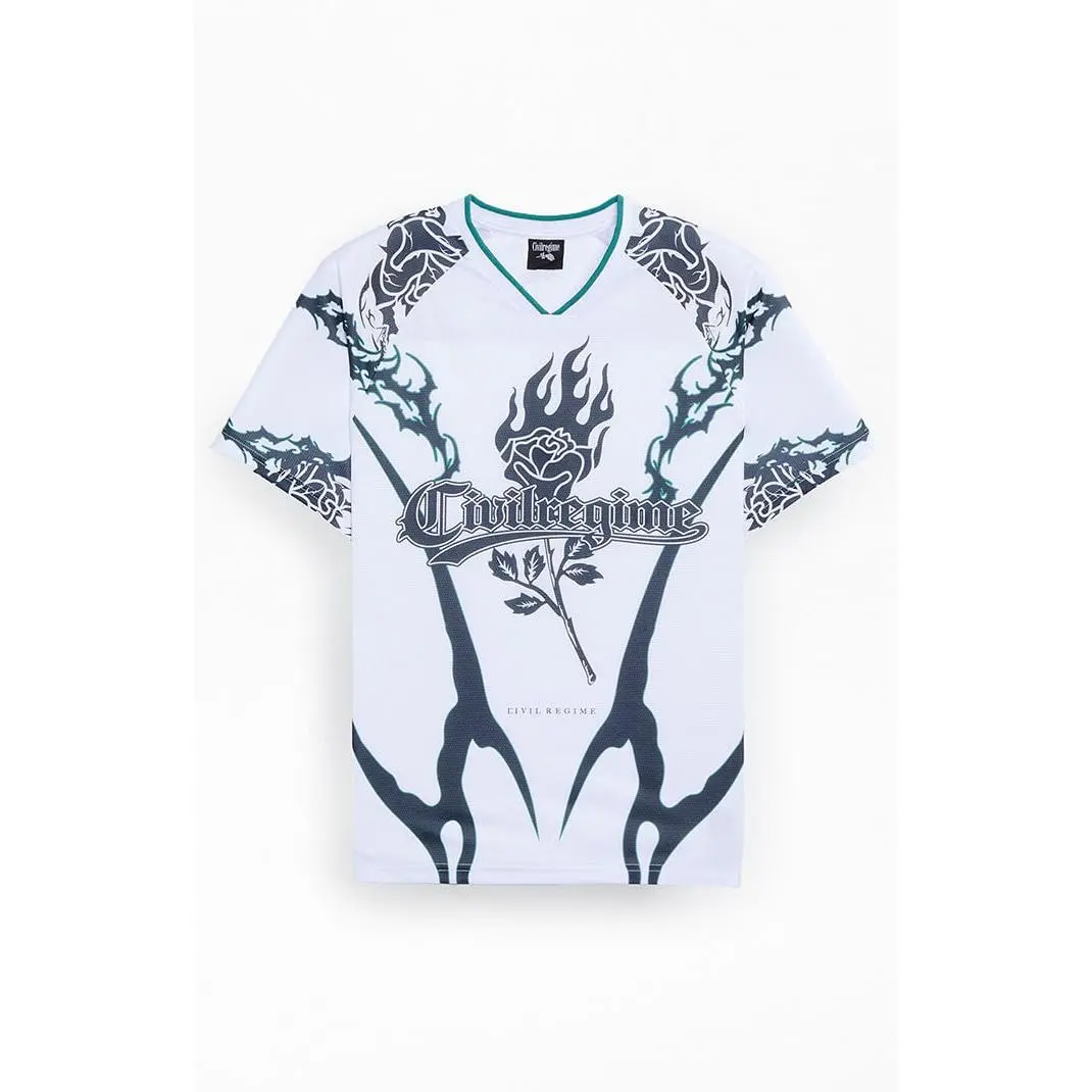 Civil Men's Dom Short Sleeve Soccer Jersey - Multicolor