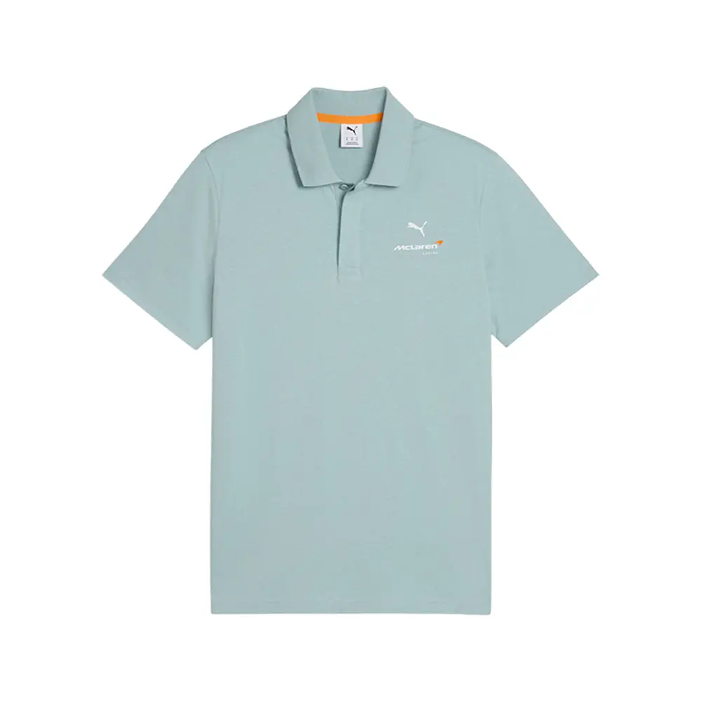 PUMA Mens Mclaren X Small Logo Short Sleeve Shirt Casual Casual - Blue