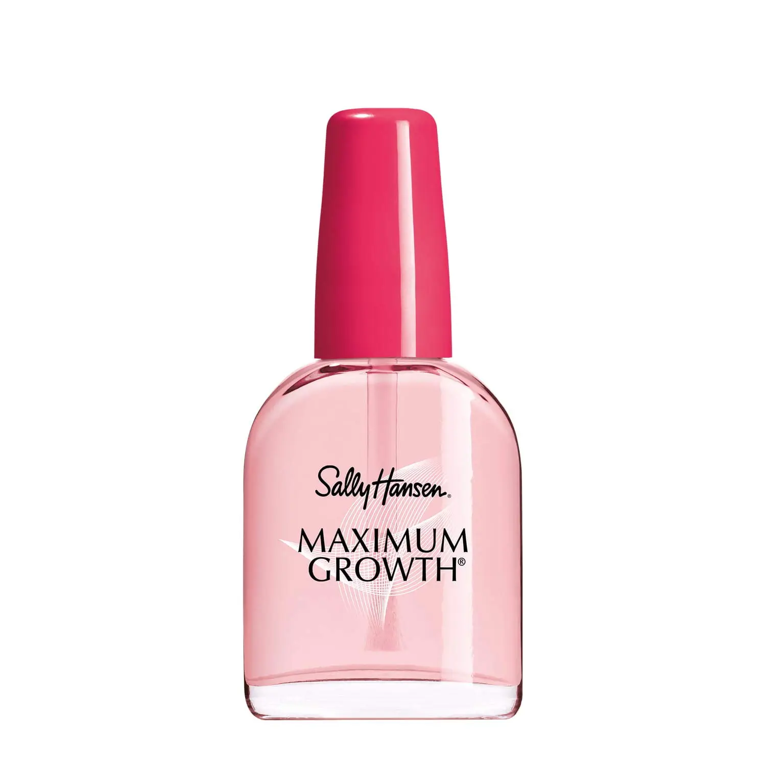 Sally Hansen Maximum Growth Nail Treatment, Strengthens & Protects Nails, Triple-Protein, Silk Formula, Daily-Use, Manicure