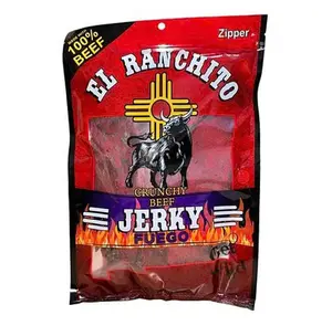 Hot!!! Fuego El Ranchito Crunchy Beef Jerky Net Wt. 2 oz