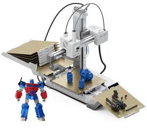 Chitu Systems PlateCycler C1M for Bambu Lab A1 Mini, Automatic Build Plate Changer, Includes 4 Hook Textured PEI Plates, Non-Stop Batch Printing System, Secure & Hands-Free