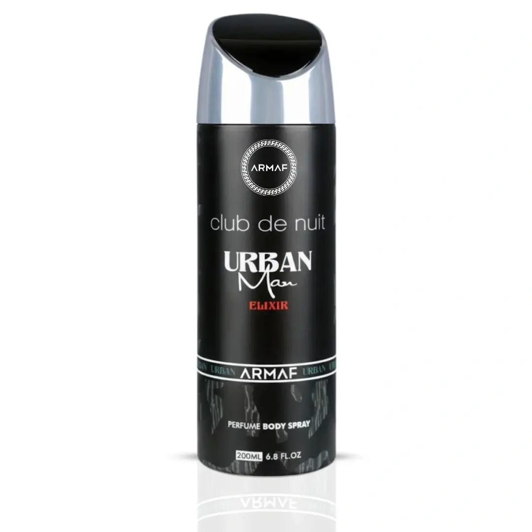 Club De Nuit Urban Elixir Deodorant Spray 200ml (6.8 oz) by Armaf