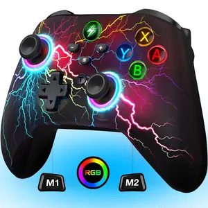 Wireless Switch 2 Pro Controller for Nintendo Switch Controller/Switch 2/Lite/OLED, Wired LED PC Game Joysticks - iOS/Android Remote Interactive Gaming Figures