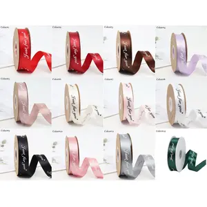 "Just For You" Satin Ribbon, 50 yards, 1 inch wide, Premium Quality - Various Colors