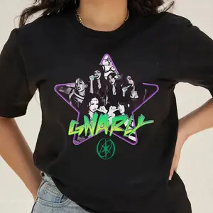 Katseye Gnarly T-Shirt,Retro Pop Vibes Graphic Shirt,Kpop Lover Kids Tee,Gnarly Sweatshirt,Katseye Gnarly  Cotton Hoodies,Kpop Fan Gifts