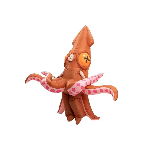 Kids Inflatable Giant Squid Costume
