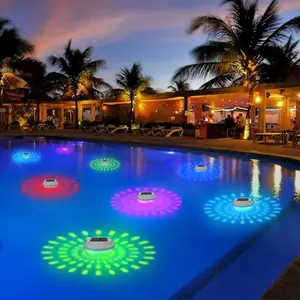 Solar Floating Light for Outdoor Pool, LED Night Auto on Day Auto Charge Off, Color Changing Pond Lamp, Water Float Lamp, Spa Lamp, Fountain Lamp, Pool Fountain Lights, Lighting