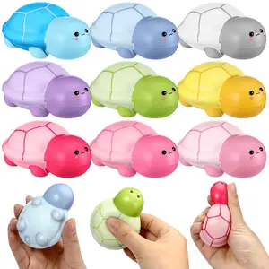 Cute Squishy Positive Turtle Penguin Stress Balls for Adults & Teen   Stress Relief Gift for Coworkers Friends Soft Sensory Fidget End of School Year Gift for Students Teachers Employee Appreciation Gift School Office Supplies