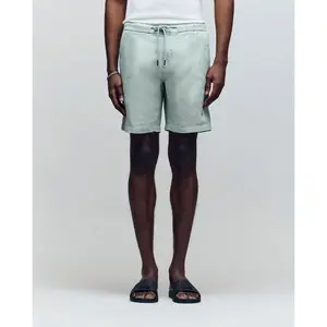 MENS WINDCREST LINEN BLEND DRAWSTRING SHORT - B6R474C200