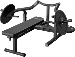 GMWD Chest Press Machine, 1050LBS Bench Press Machine with Independent Convergi