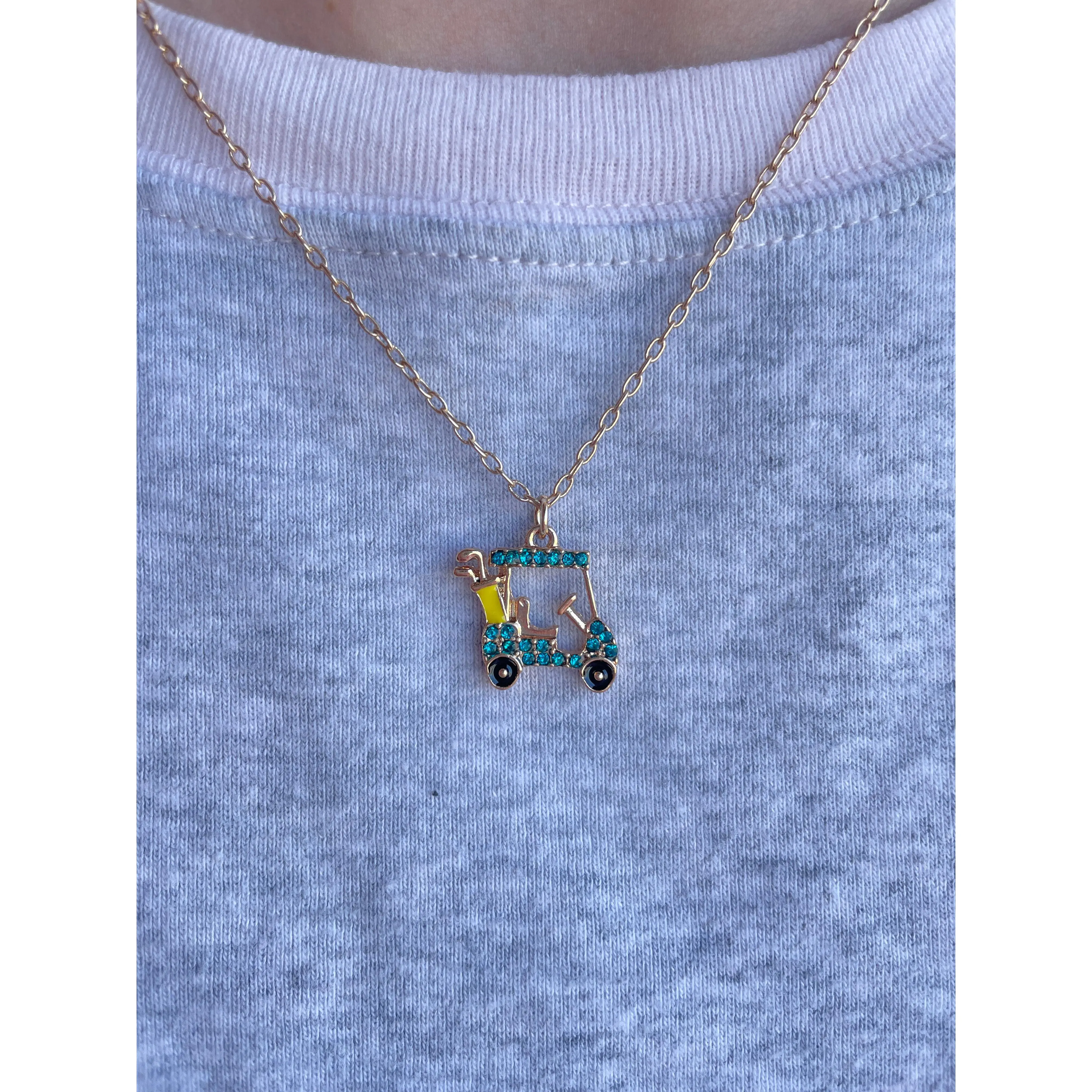 Golf Cart Necklace