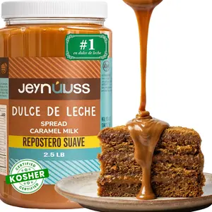 Premium Dulce de Leche Repostero Soft for Cakes 2.5 LB Creamy Caramel Spread Perfect for Desserts Baking Caramel Spread Authentic