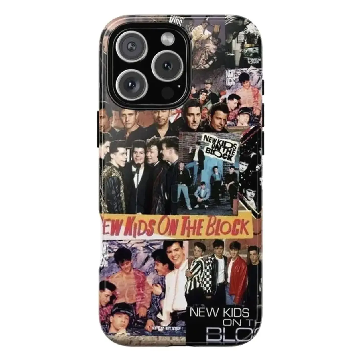 NKOTB Inspired Phone Case, Retro Boyband Gift for Fans, Shockproof Protective Case for iPhone 17-11 Pro Max & Samsung Galaxy S25-S21