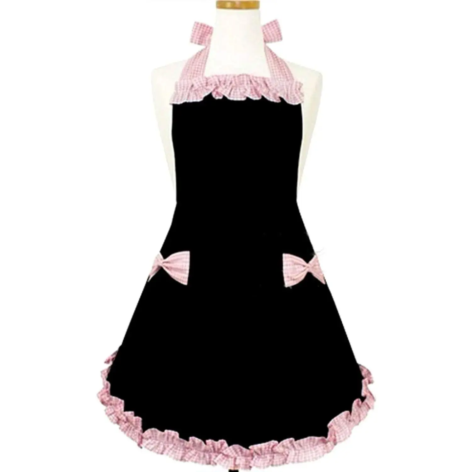 Cute Fashion Aprons for Women Girls Waitress Cooking Restaurant Kitchen Home  Chef Bib Apron Dress Gift