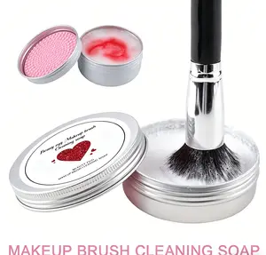 Makeup Brush Cleaner Liquid – Deep Cleans & Dries Fast, Removes Oil & Buildup, Gentle on Bristles, For All Brush Types (Foundation, Eyeshadow, Blending) | Daily Makeup Tool Care
