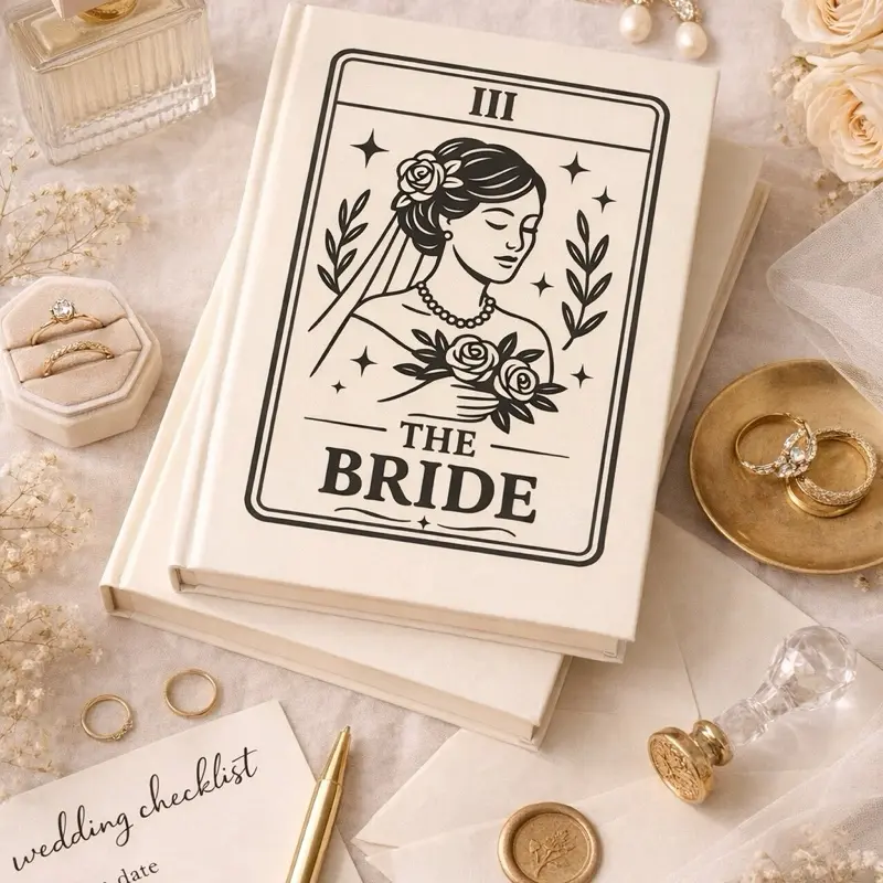 Bride Journal | Wedding Planner | Bridal Gift | Engagement Gift | Bride to Be Notebook | Wedding Keepsake