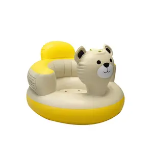 Outdoor Inflatable Camping Seat—An inflatable seat designed for outdoor camping and play, providing support to help babies sit securely