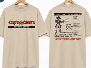 Cap’n Clark’s Ottoman Empire 2 sides shirt,Graphic Tees, Streetwear Tee, Unisex Shirt Casual Classic Sweatshirt, Hoodie, Menswear, Gifts for all