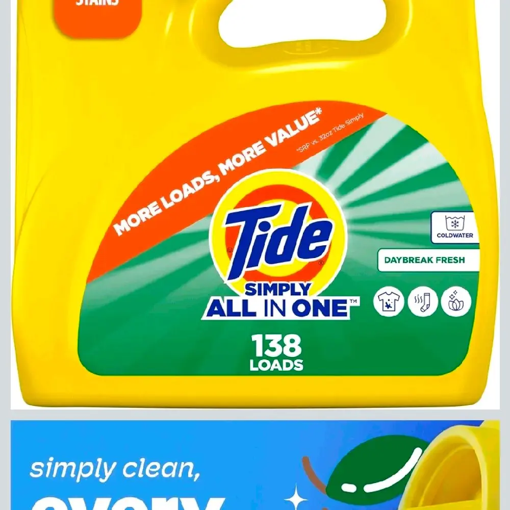 Tide All-in-1 Laundry Liquid Detergent