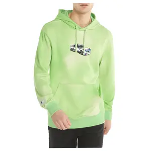 PUMA Mens Bmw M Motorsport Statement Graphic Tie-Dye Hoodie Casual Outerwear Casual Drawstring - Green